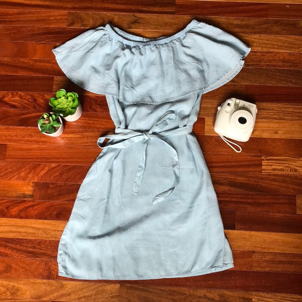 Off the shoulder dress